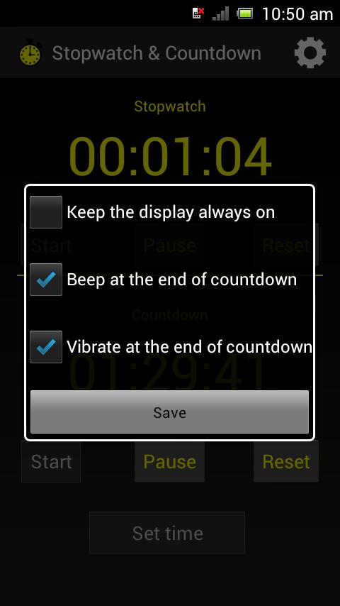 Stopwatch & Countdown