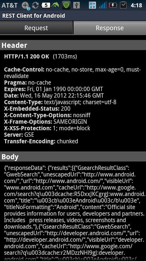 REST Client for Android