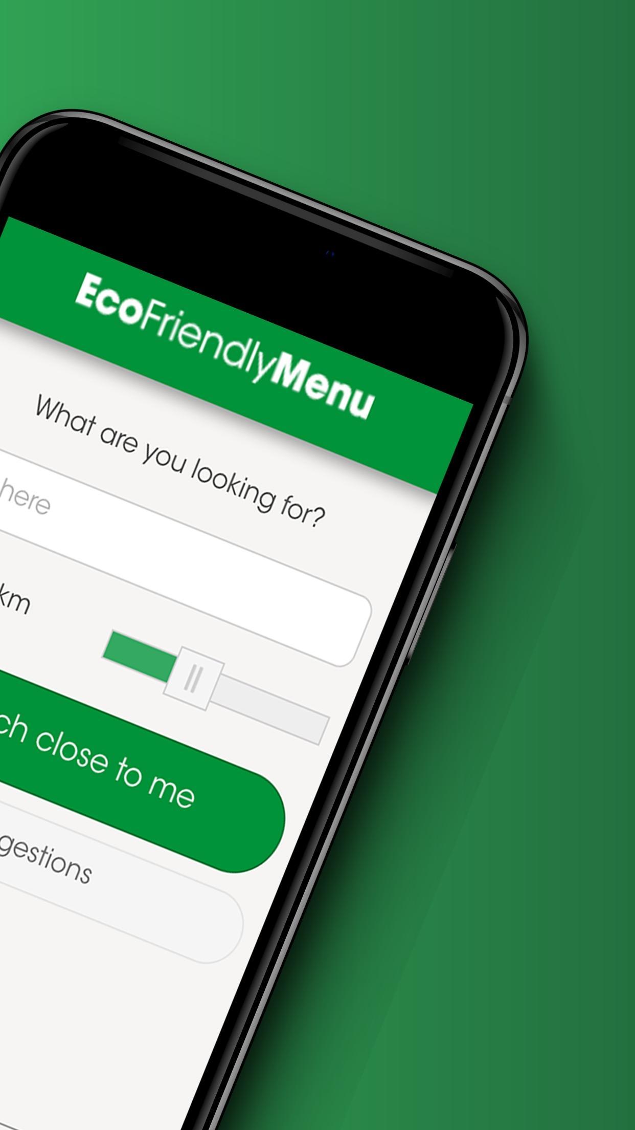 EcoFriendly Menu - Menu search engine