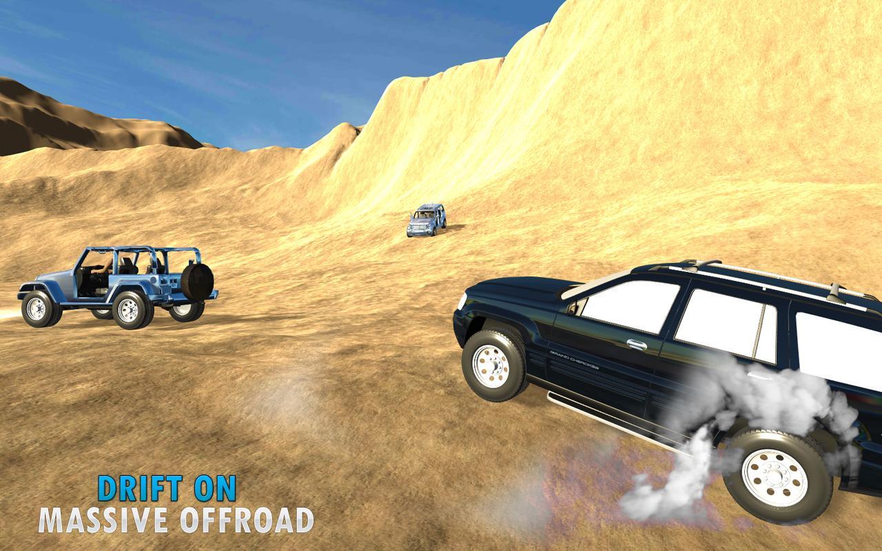 Offroad Jeep Mountain Drive 3D