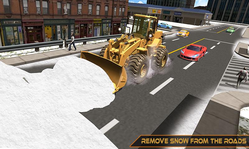 Snow Heavy Excavator Loader Si