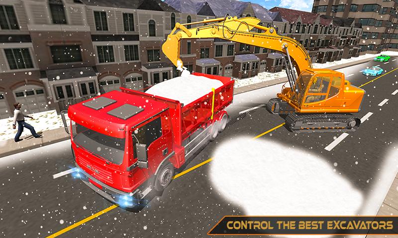 Snow Heavy Excavator Loader Si