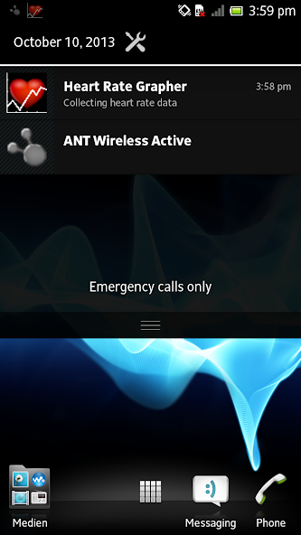 ANT+ Heart Rate Grapher