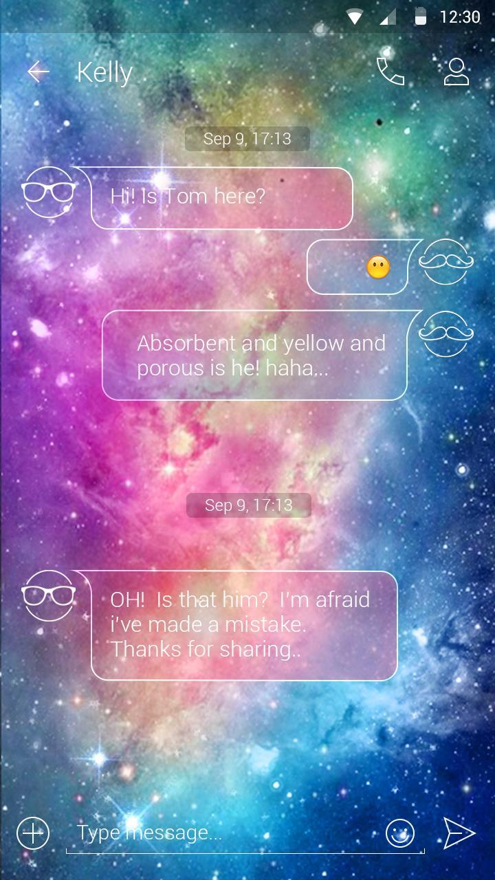 (FREE)GO SMS PRO DREAMER THEME
