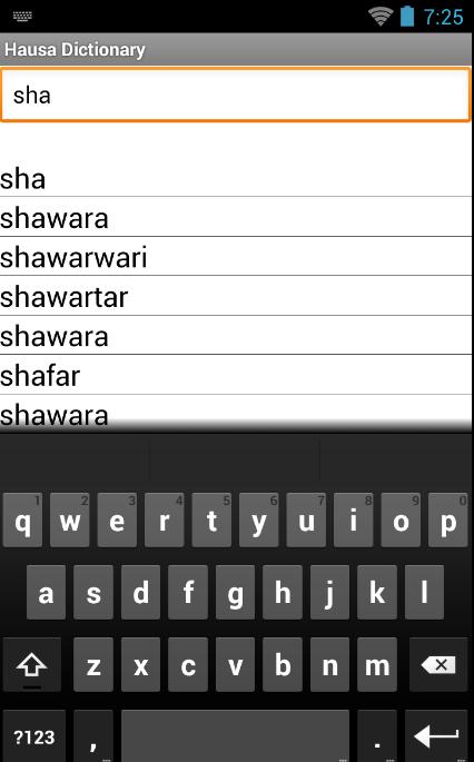 Hausa English Dictionary