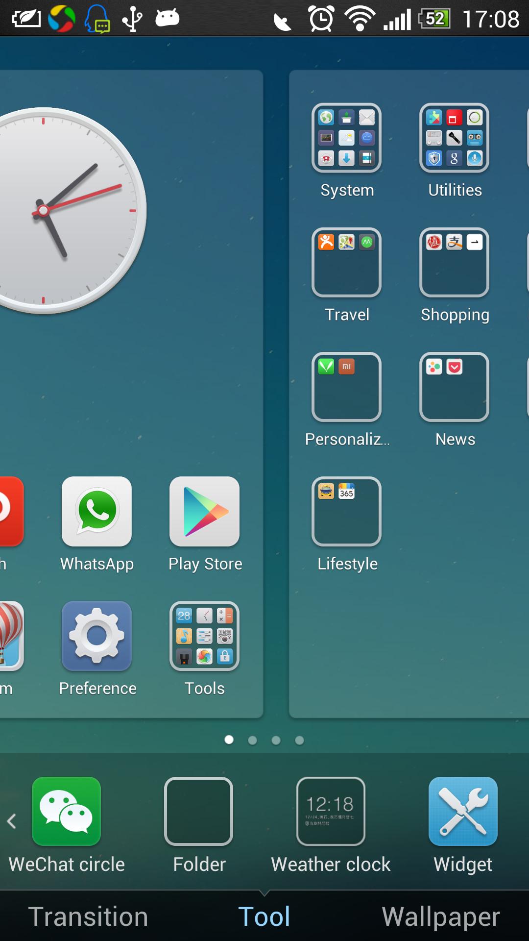 Qube Launcher-Free HD Theme