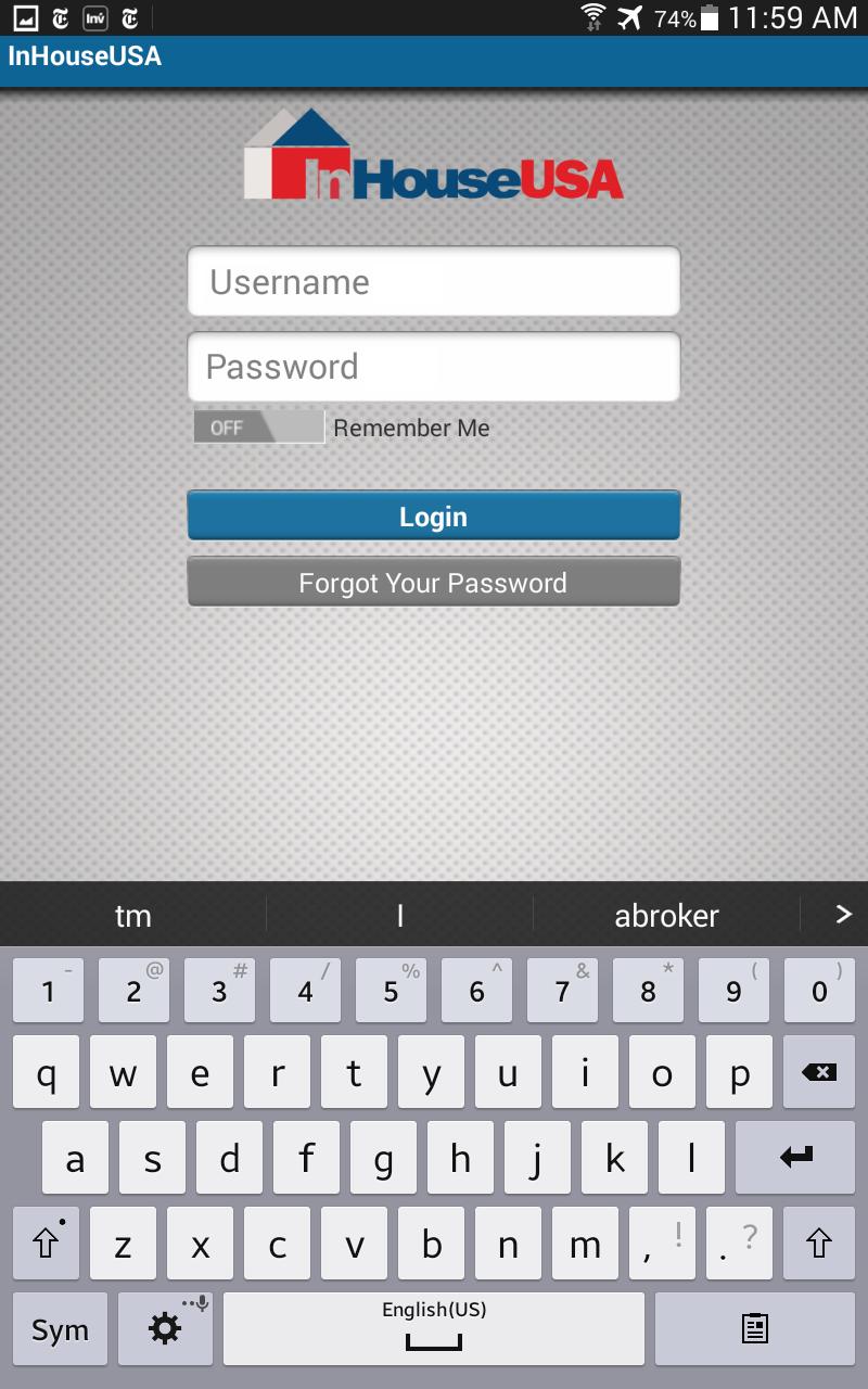 InHouseUSA Mobile App