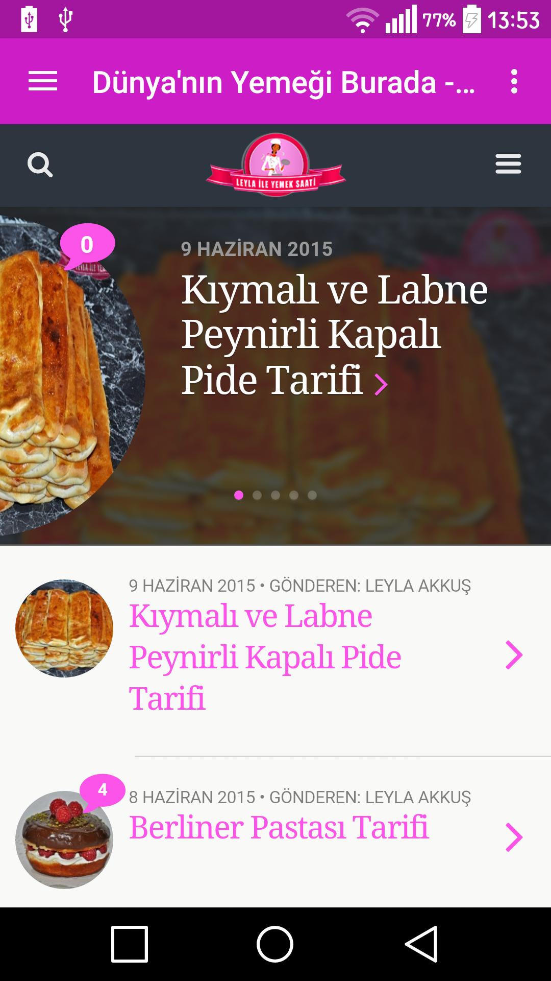 Leyla ile Yemek Saati