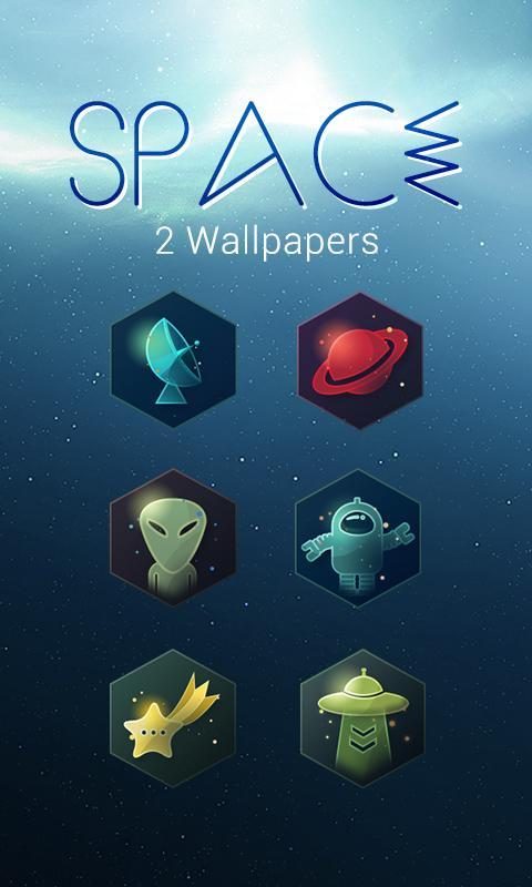 (FREE) Space GO Launcher Theme