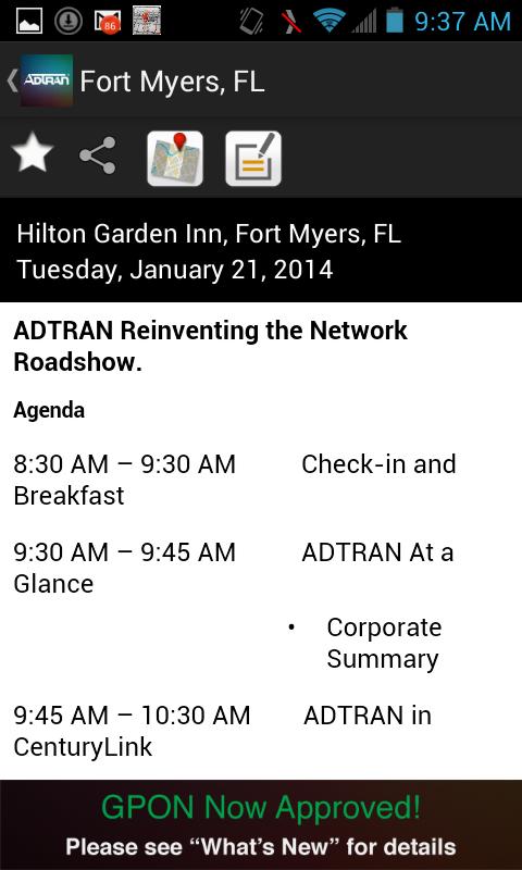 ADTRAN Mobile CenturyLink Tool