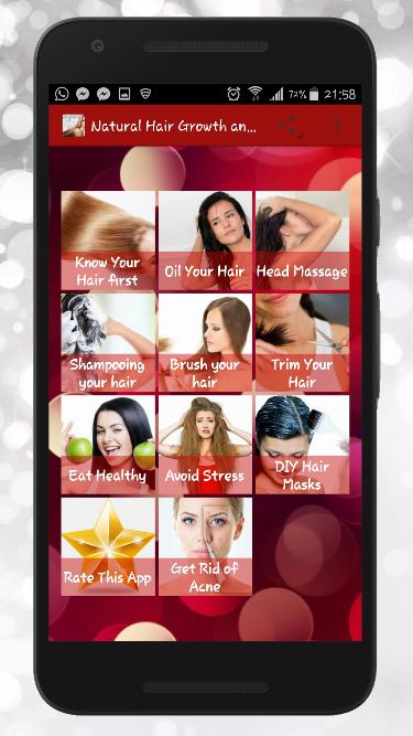 Healthy Hair - Hair Growth & H