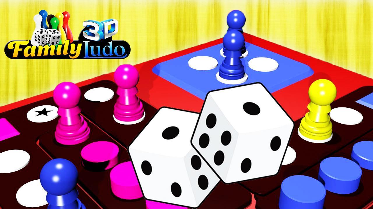Family Ludo Fun 3D