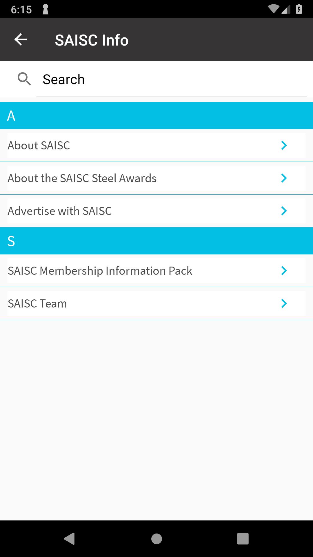 SAISC Steel Awards