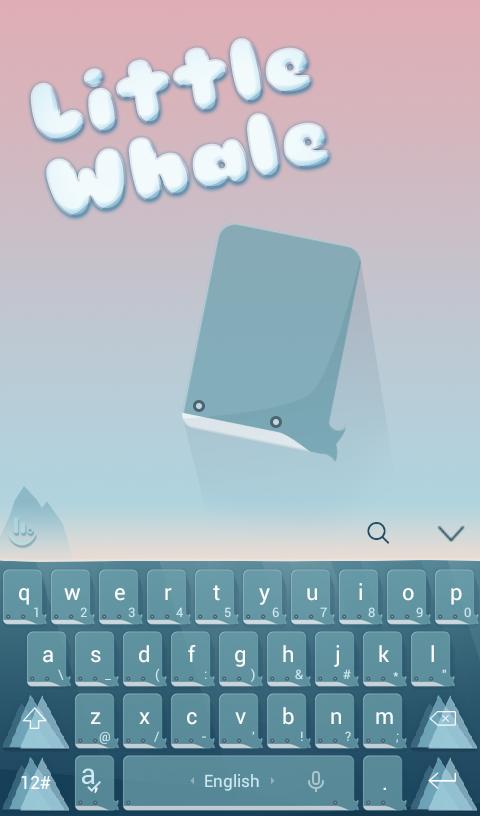 TouchPal Little Whale Theme