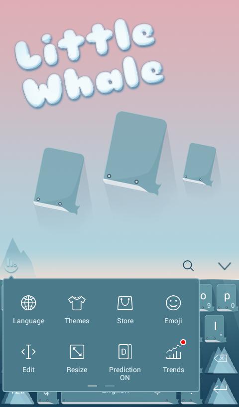 TouchPal Little Whale Theme