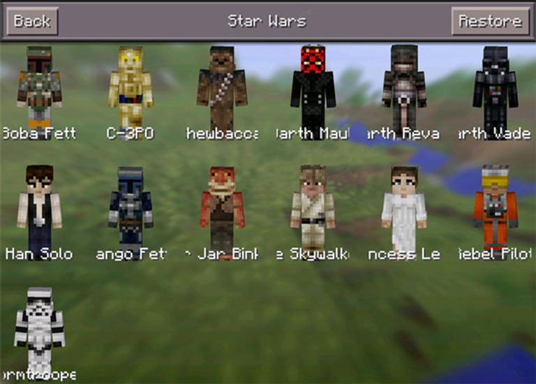 Mod Star Wars for Minecraft