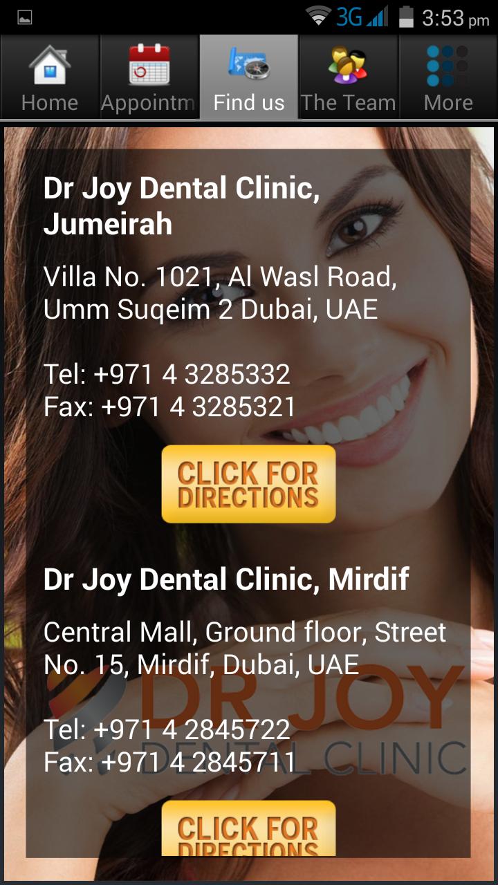 Dr Joy dental clinic UAE