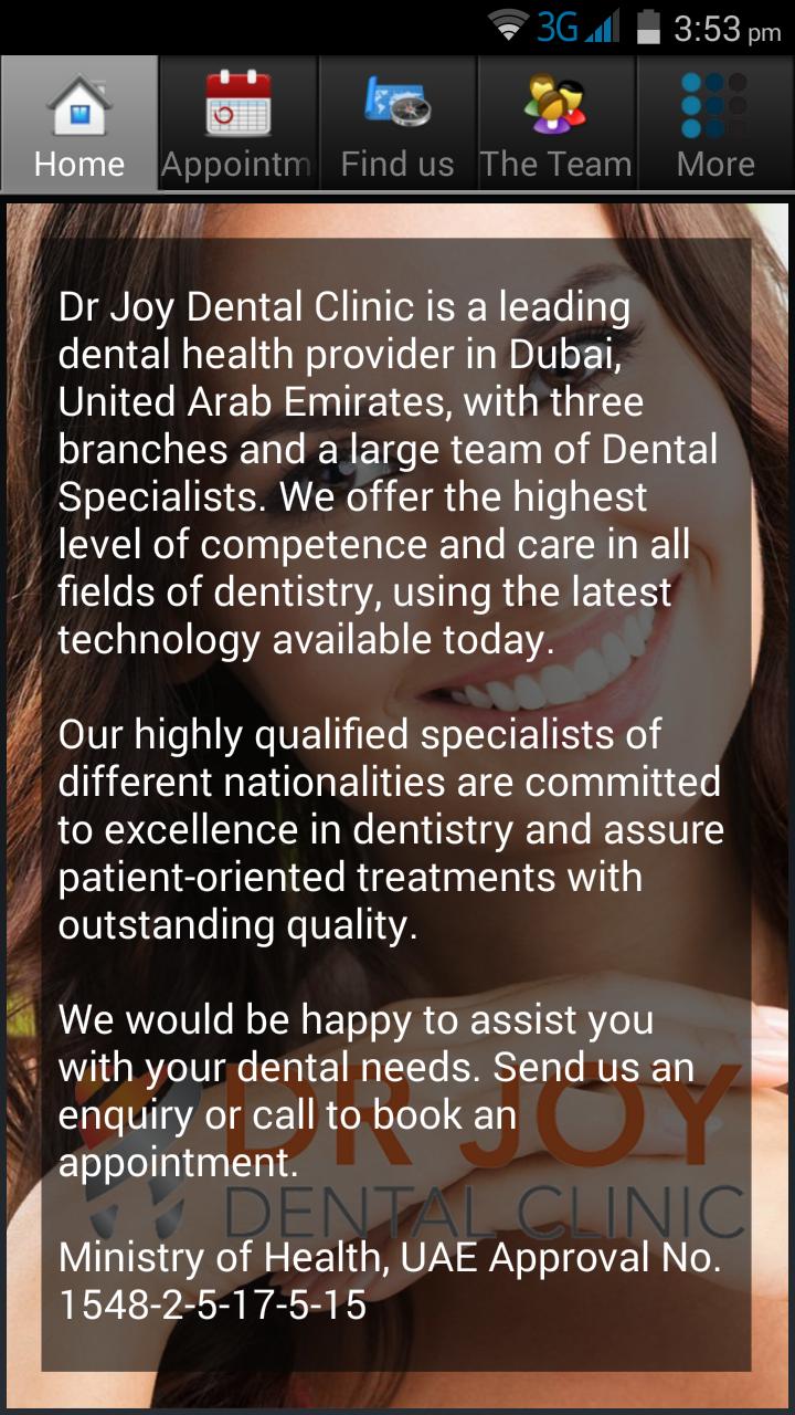 Dr Joy dental clinic UAE