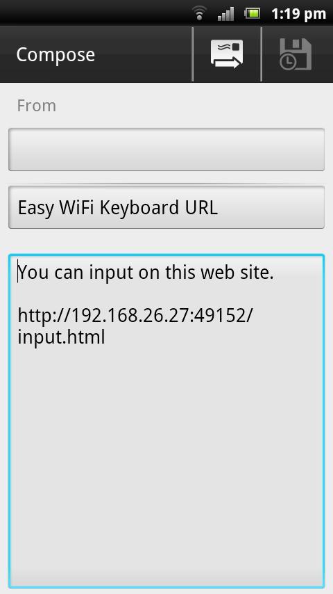 Easy WiFi Keyboard