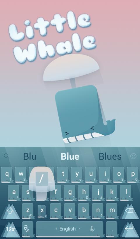 TouchPal Little Whale Theme