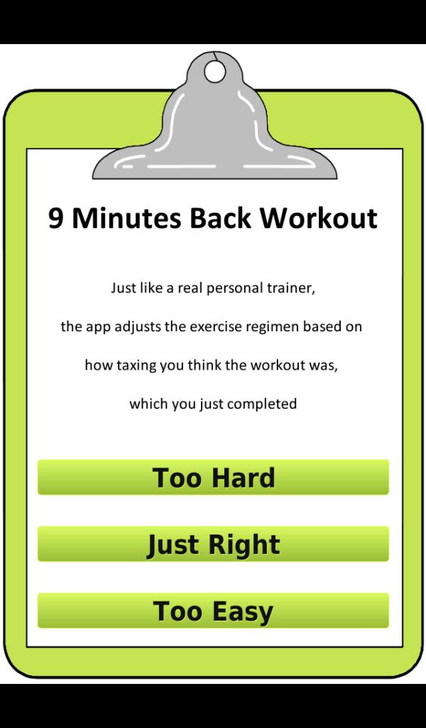 9 Minutes Back Muscle Workout