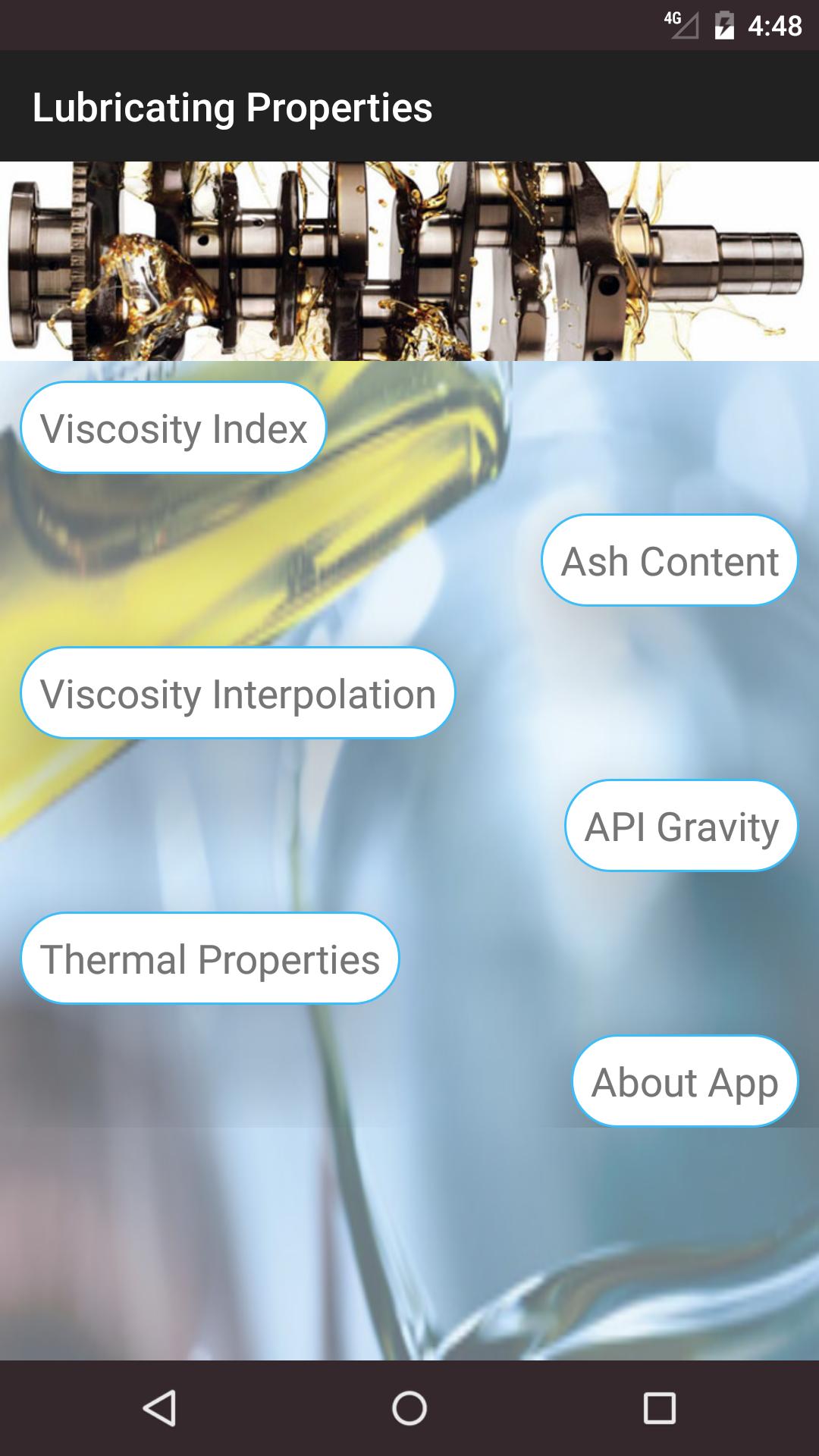 Lubricant Properties