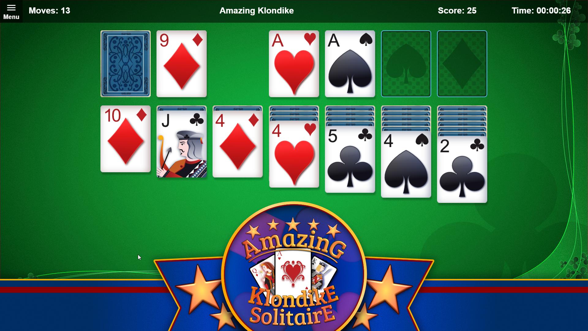 Amazing Klondike Solitaire