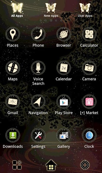 Butterfly Wallpaper Eclipse