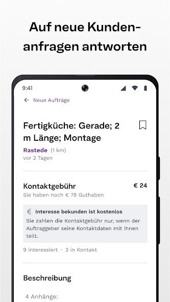 MyHammer Auftragssuche