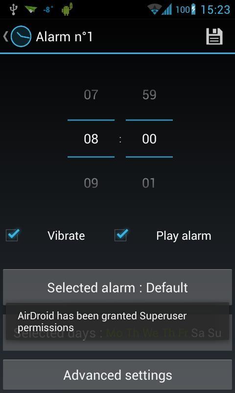 Holo Alarm, Timer, Chrono