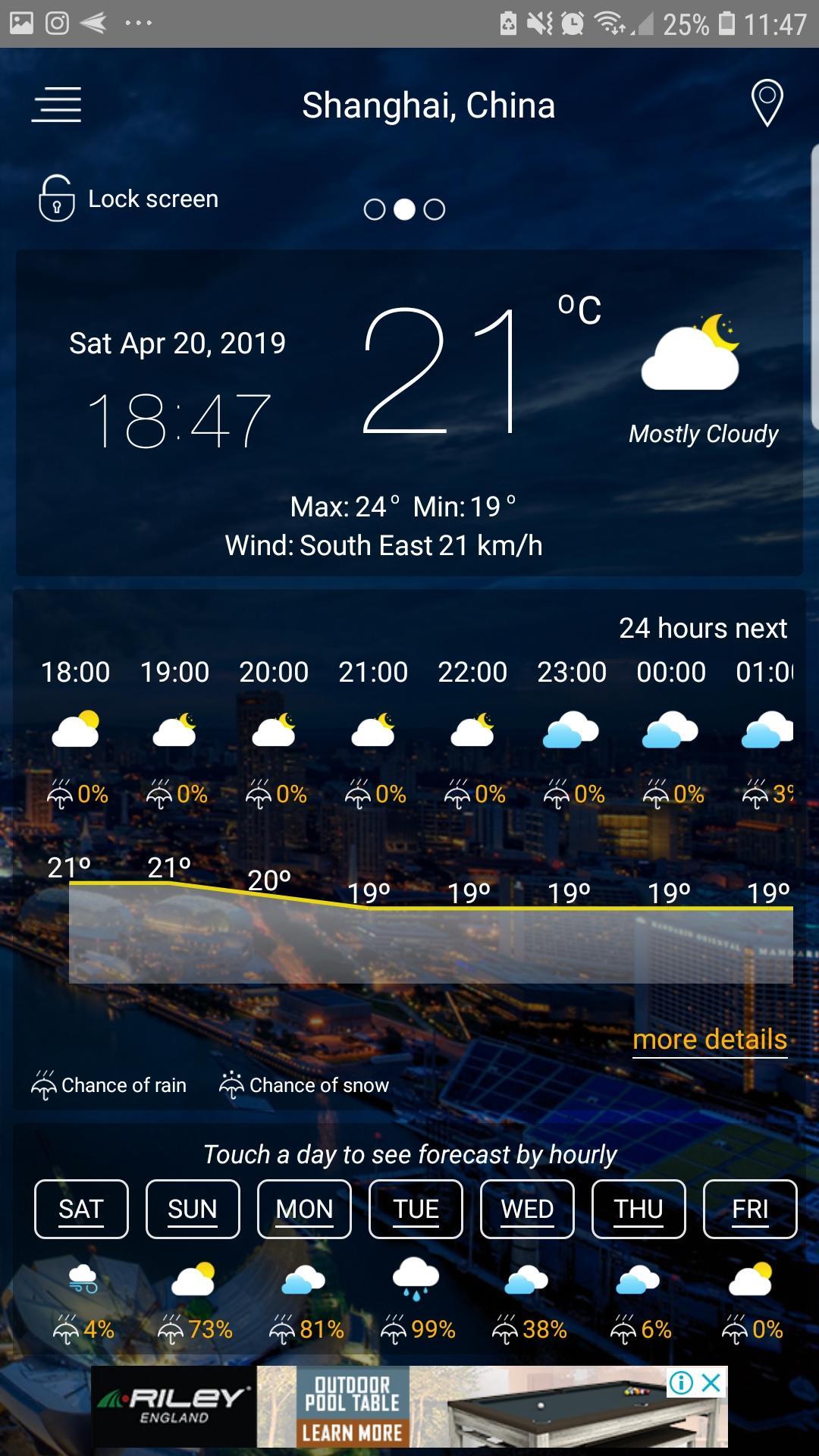 Weather Forecast App
