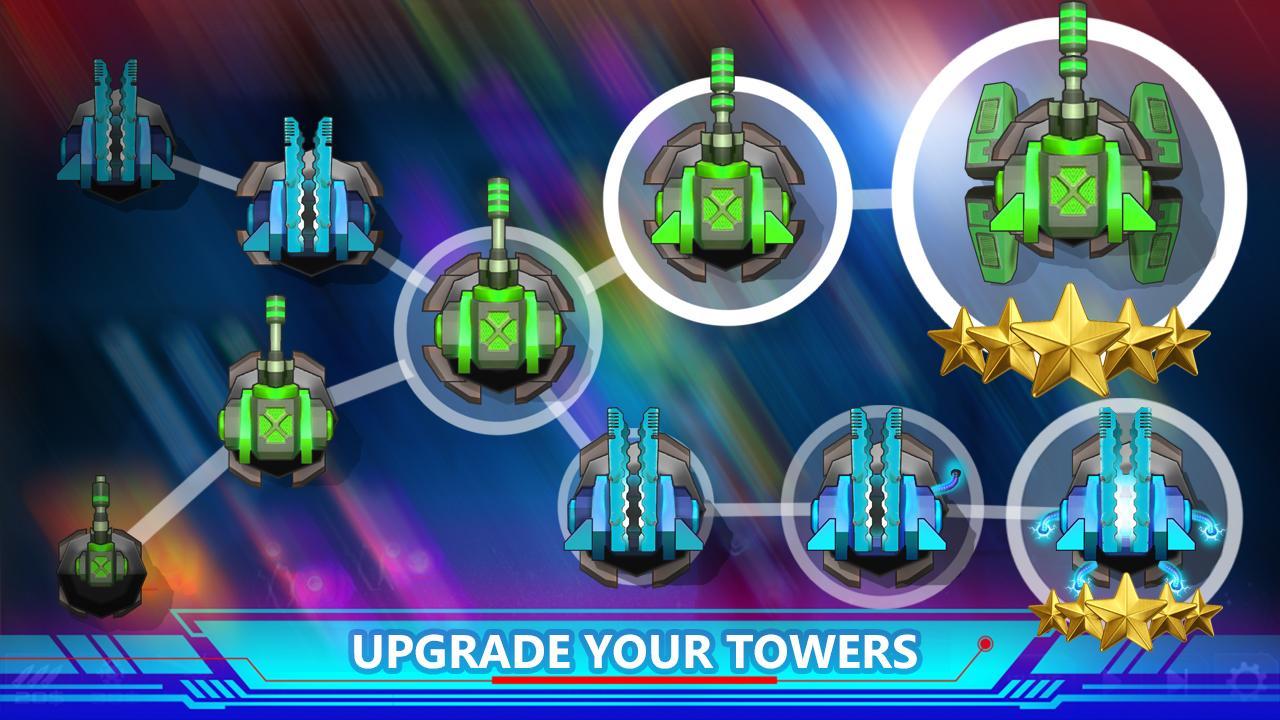 Strategy - Galaxy glow defense