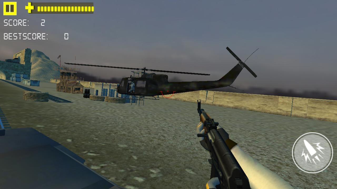 Assassin Shooting Train Game