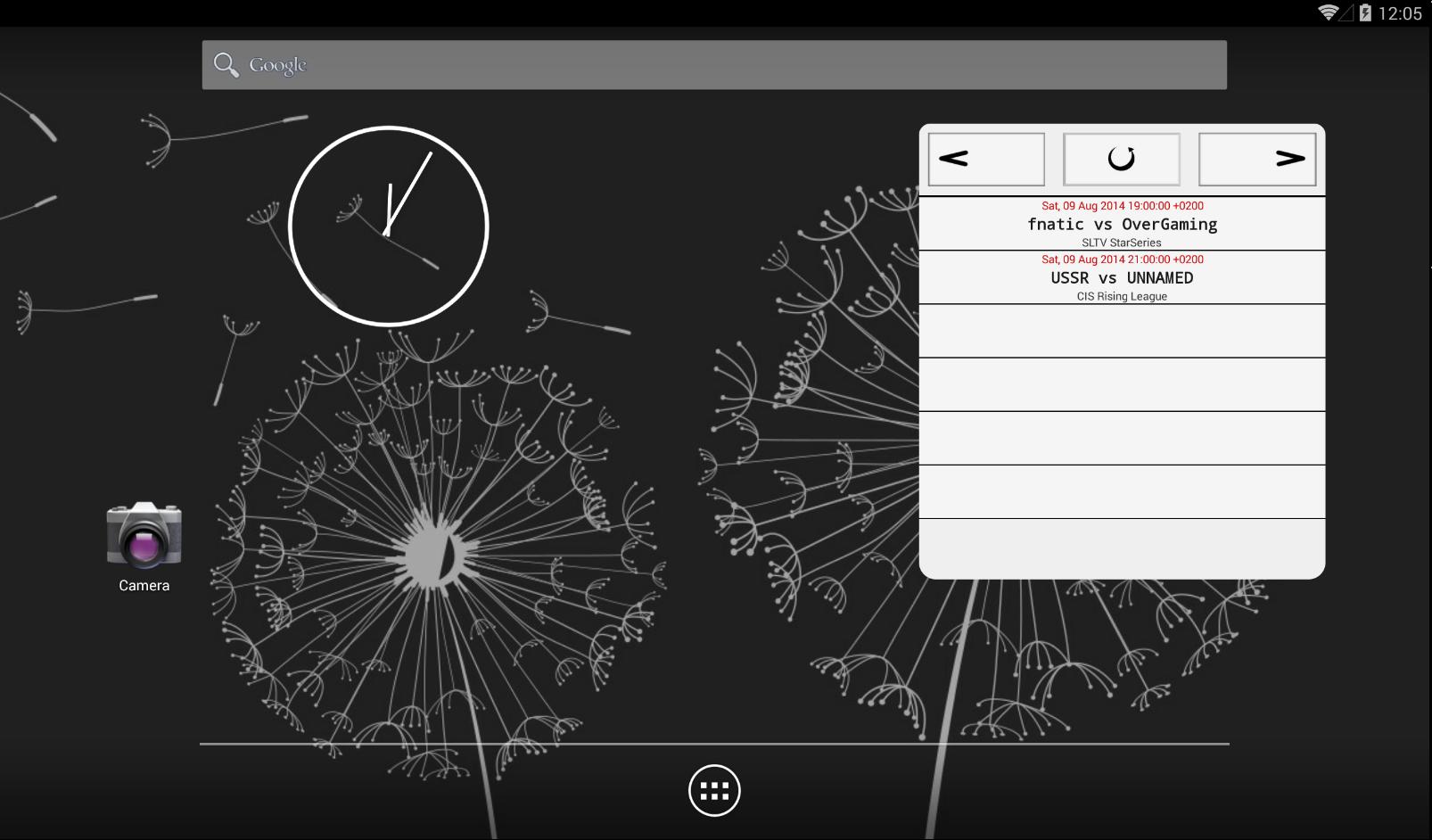 CS:GO Matches Widget (Free)