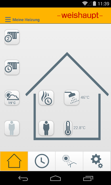 Weishaupt heating control