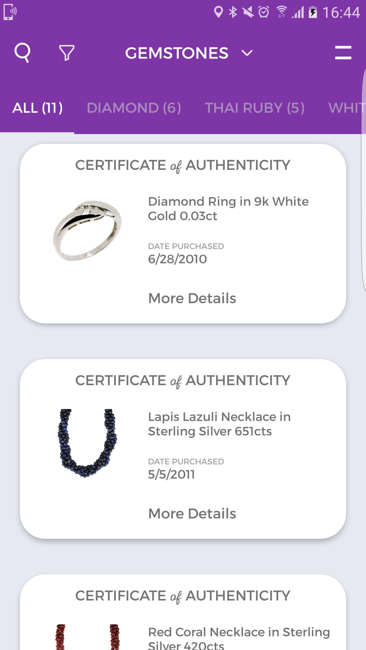 My Gemporia Jewellery