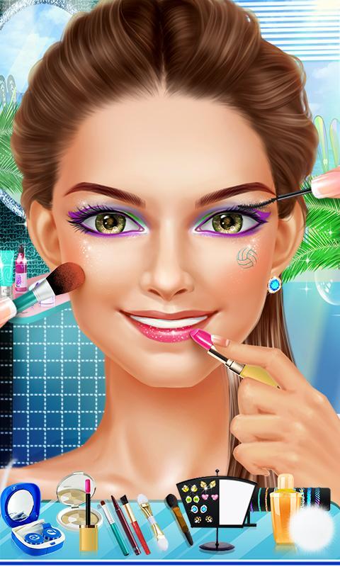 Sporty Girls: Beach Volleyball