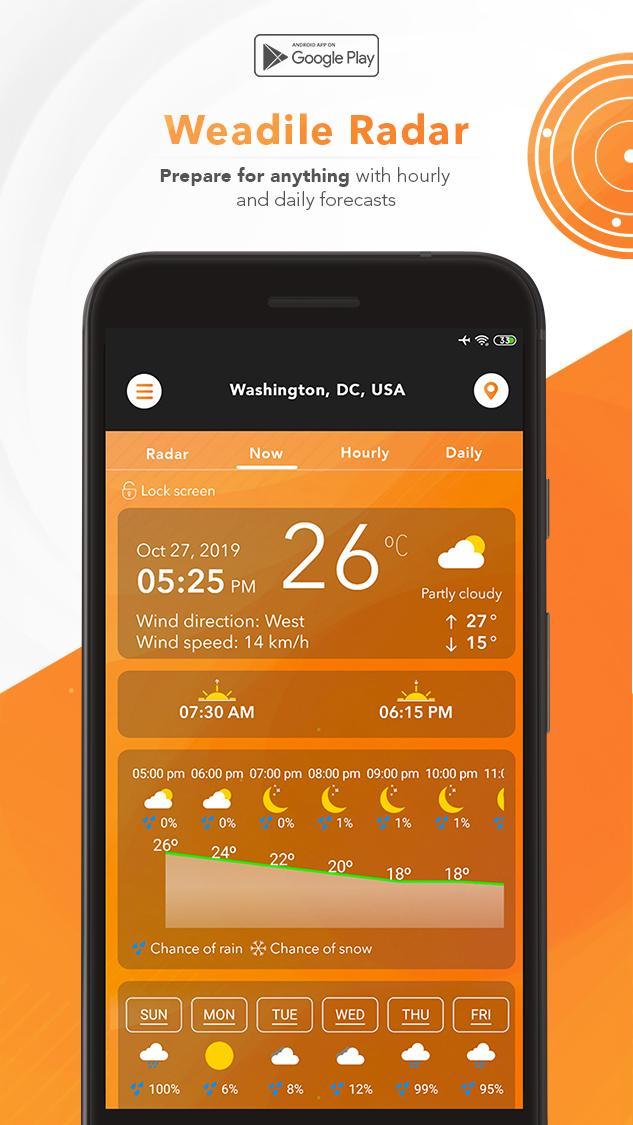 Weather Radar - Live Maps & Alerts