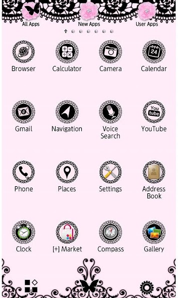 Gothic & Girly Wallpaper Theme