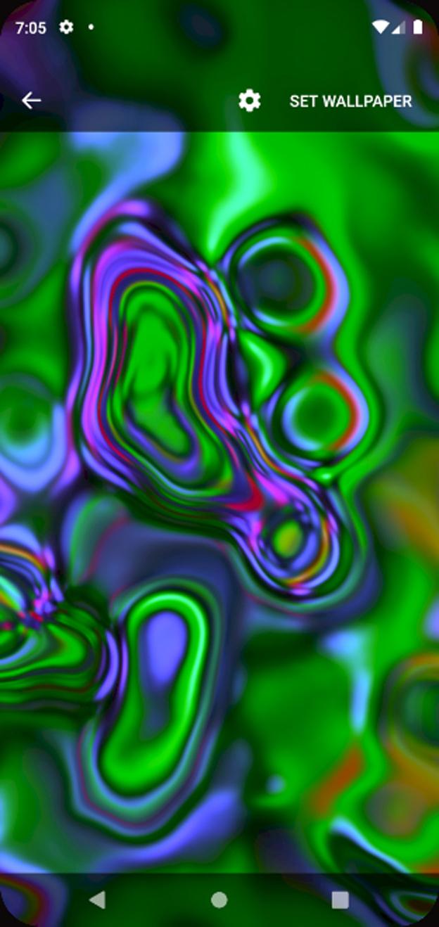 Plasma Flow Live Wallpaper