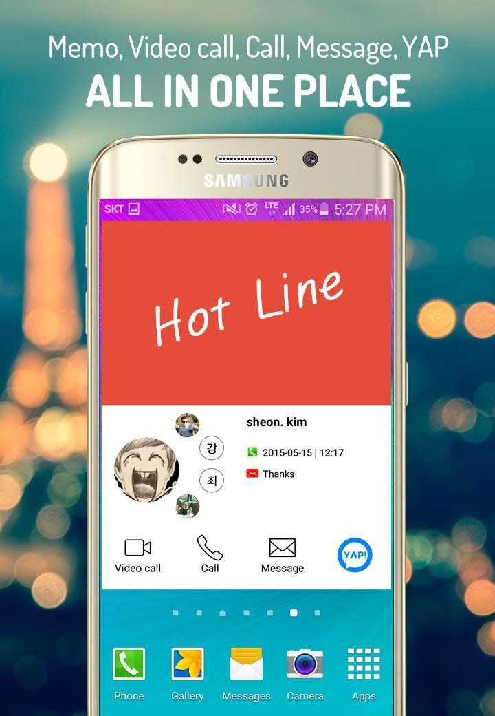 HotLine - memo,contact,widget