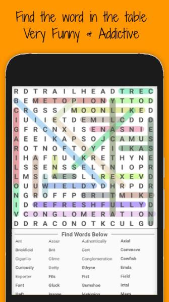 Free Word Search Game English