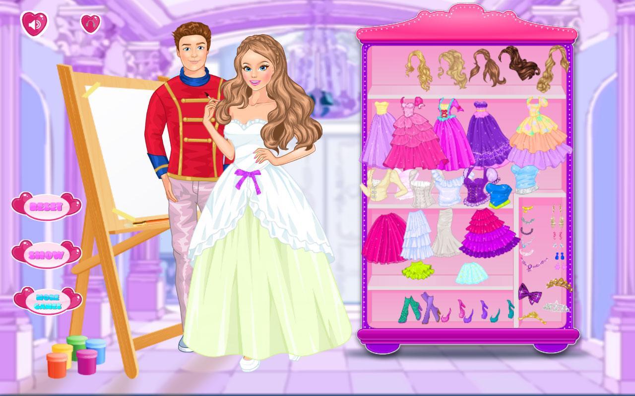 Princess Painting Dress Up