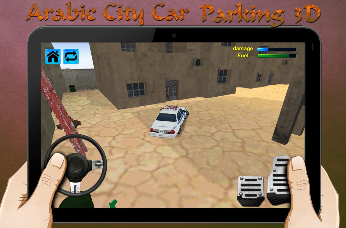Arabic City Car Parking 3D