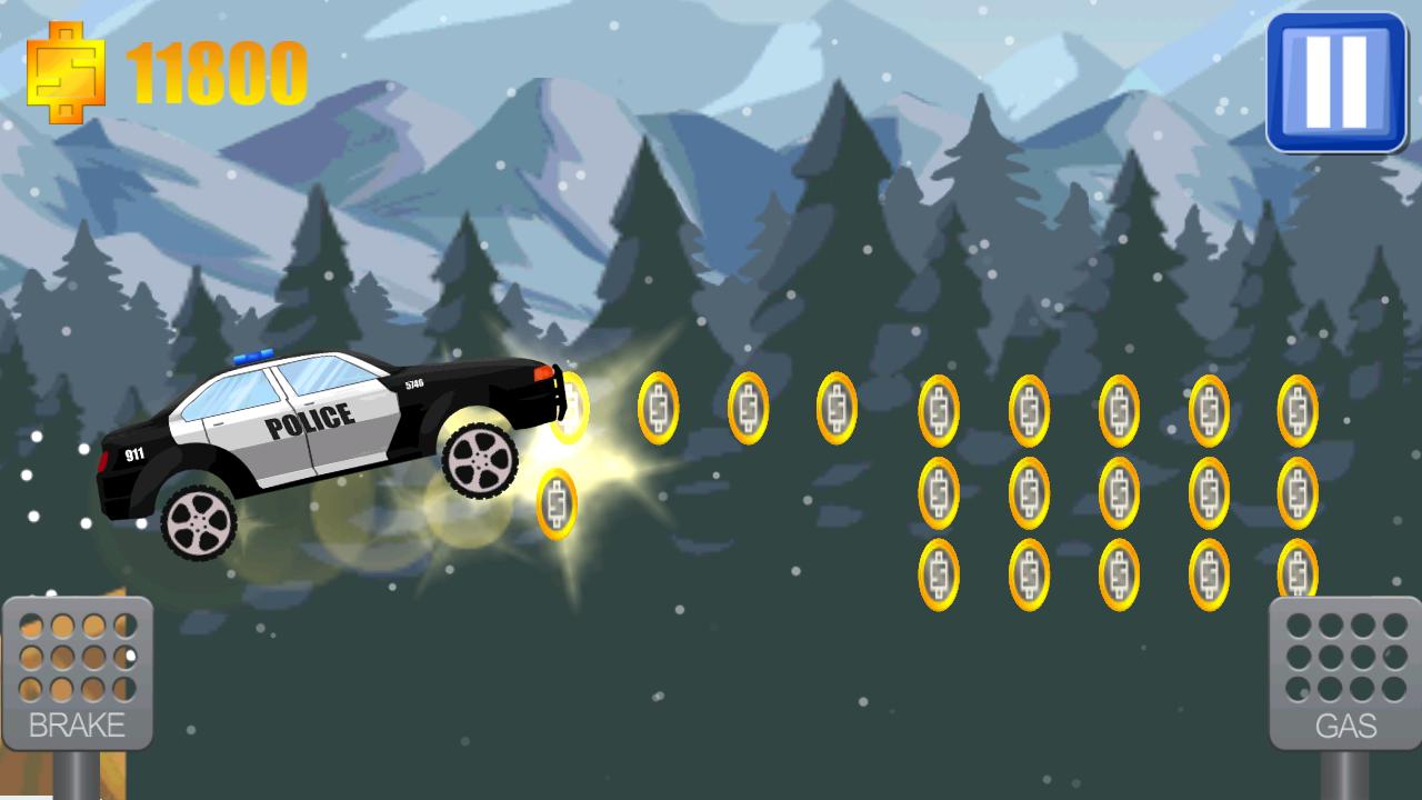 Kids car: Snow racing
