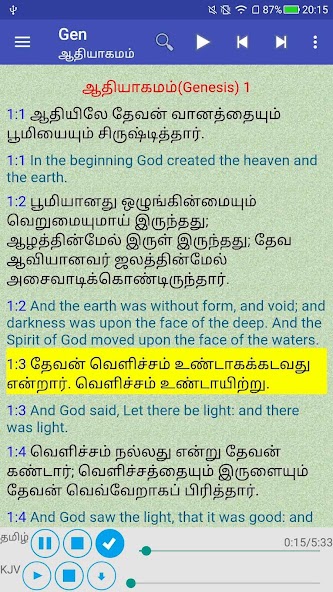 Tamil English Audio Holy Bible