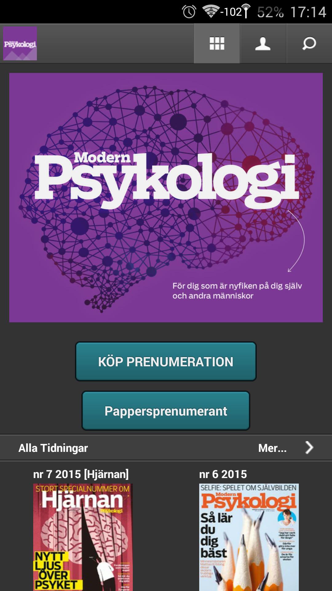 Modern Psykologi