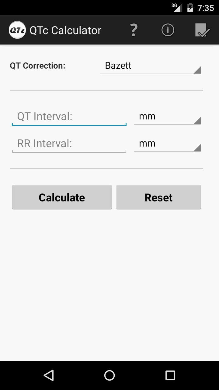 QTc Calculator