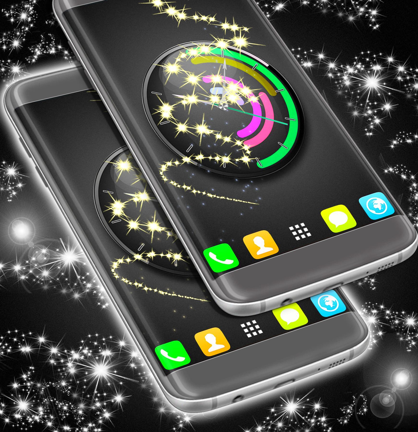 Polar Clock Live Wallpaper