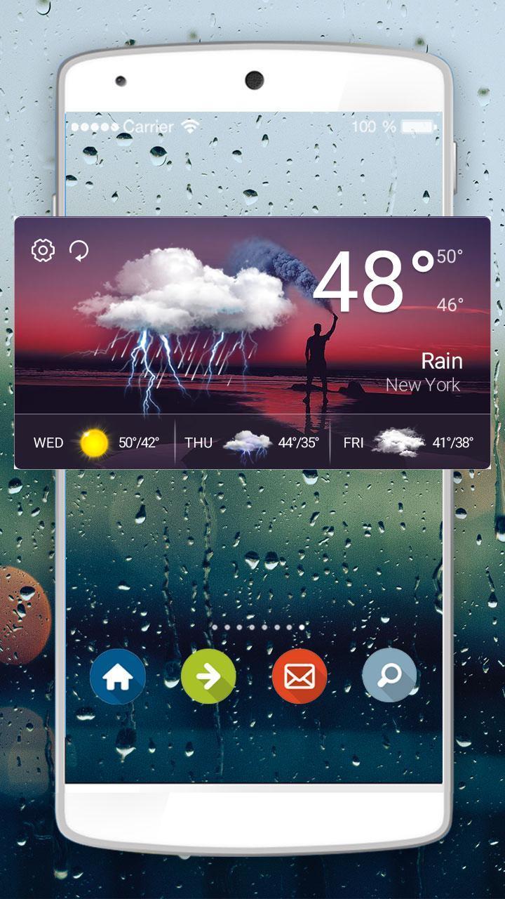 Weather Widget Clock Free Bang